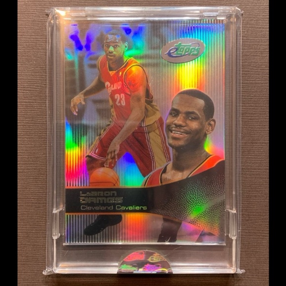 🔥🏀LEBRON JAMES ROOKIE CARD REFRACTOR • 2003 E TOPPS • FACTORY SEALED - Picture 1 of 4